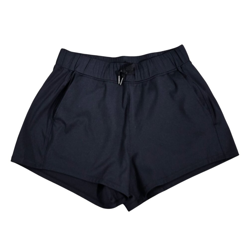 NWOT | Black Activewear Running Training Shorts Drawstring Pockets | Medium